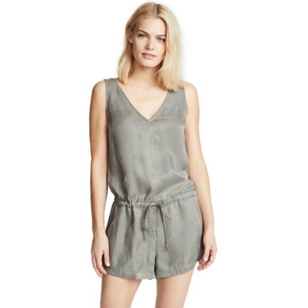 Rails Parker Sage Olive Green Romper XS